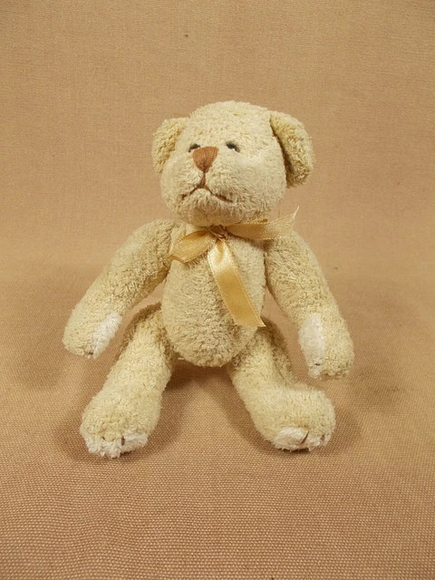 Petit Ours En Peluche Ancien Marron – 15 Cm, Collection, Grand Pieds